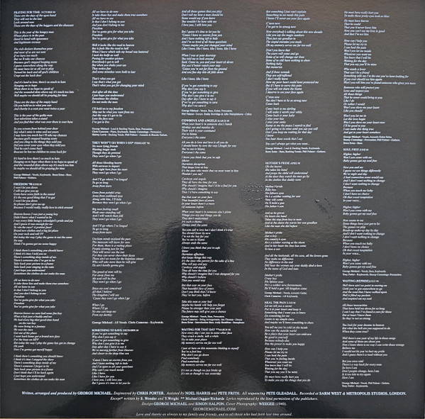 George Michael – Listen Without Prejudice Vol. 1 (clear)